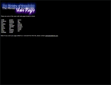 Tablet Screenshot of madness.tmok.com